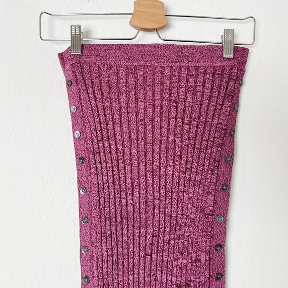 Jonathan Simkhai Ashton Marled Midi Skirt - Picture 4 of 8